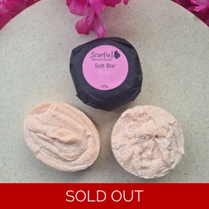 Rose Clay Salt Bar 92g - 105g
