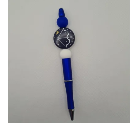 Sagittarius Star Sign Silicone Bead Pen