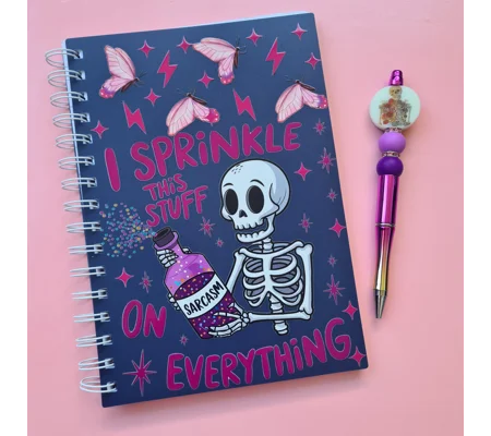 Sarcasm Notebook and Pen Bundle