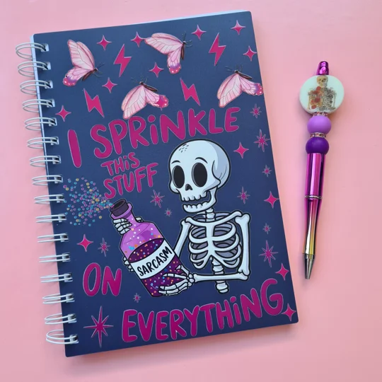 Sarcasm Notebook and Pen Bundle