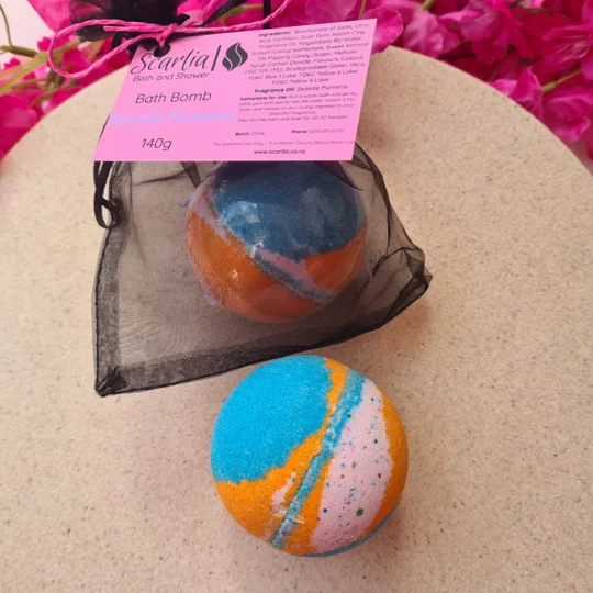 Seaside Plumeria Bath Bomb 140g