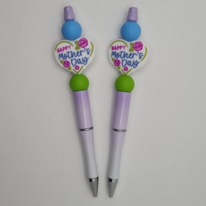 Happy Mother's Day Silicone Bead Pen