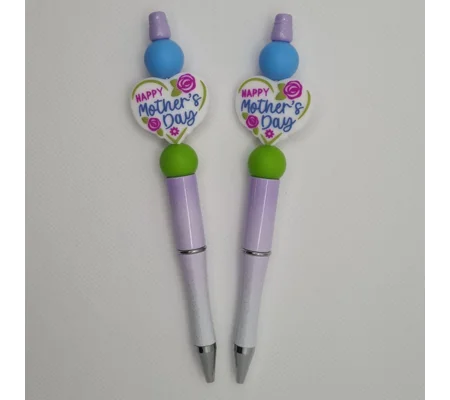 Happy Mother's Day Silicone Bead Pen