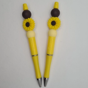 Sunflower Silicone Bead Pen