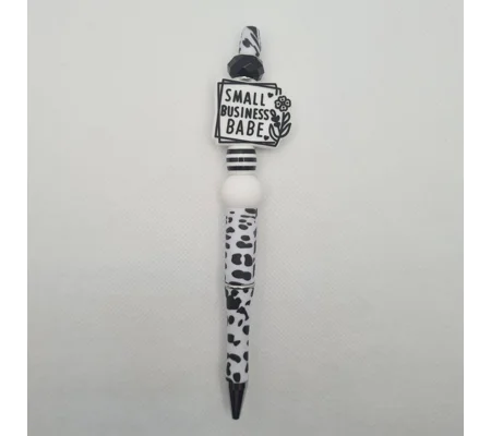 Small Business Babe Silicone Bead Pen
