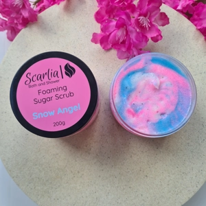 Snow Angel Foaming Sugar Scrub 200g
