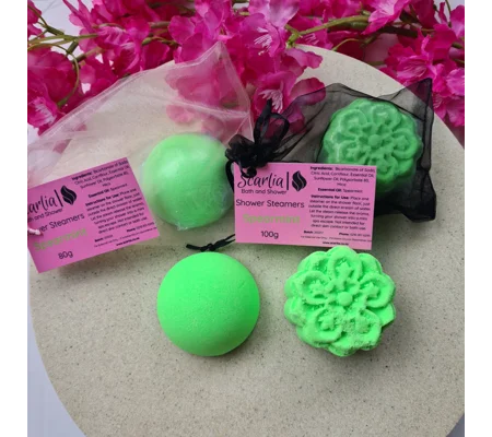 Spearmint Shower Steamer 80g - 100g