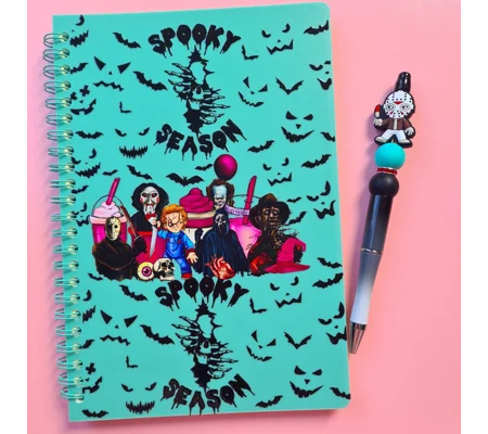 Spooky Season Notebook and Pen Bundle