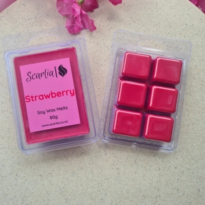 Strawberry Soy Wax Melts Clamshell