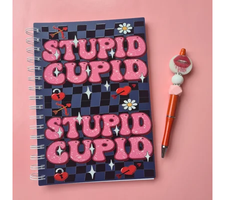 Stupid Cupid Notebook and Pen Bundle