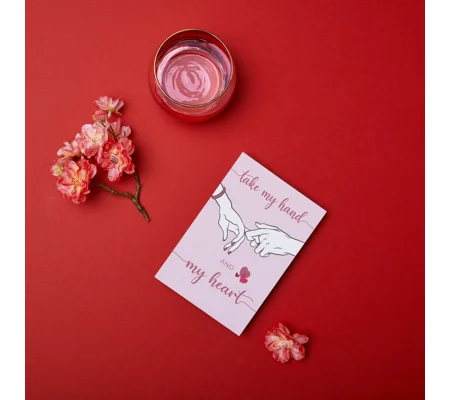 Take My Hand Greeting Card