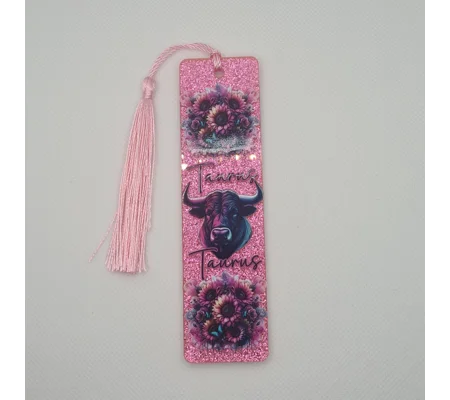 Taurus Star Sign Bookmark