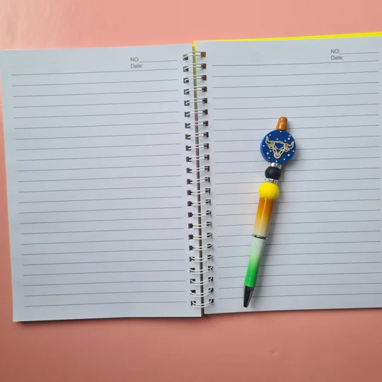 Taurus Star Sign Notebook and Pen Bundle