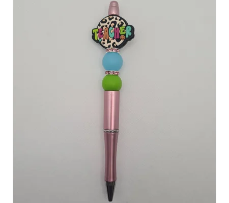 Teacher Silicone Bead Pen