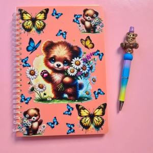 Teddy Bear Notebook and Pen Bundle
