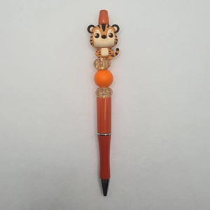 Tiger Silicone Bead Pen