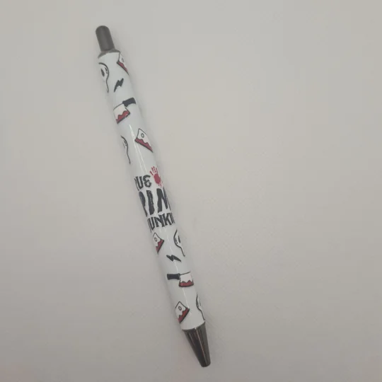 True Crime Junkie Metal Pen