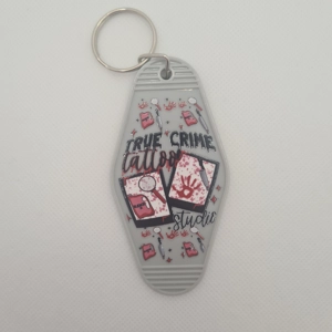 True Crime Keychain