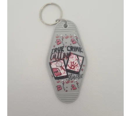 True Crime Keychain