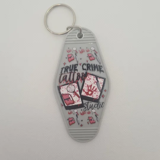 True Crime Keychain