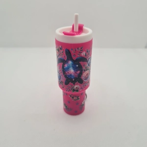 Turtle Mini Tumbler Keychain