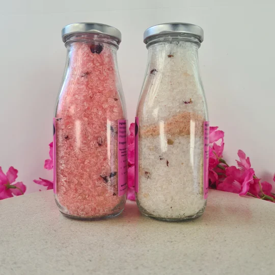 Vanilla Rose Bath Salts 300g