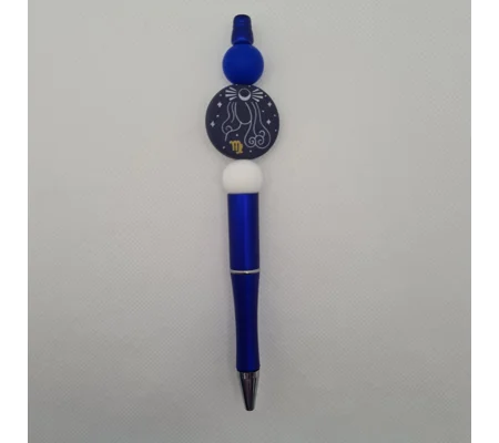 Virgo Star Sign Silicone Bead Pen
