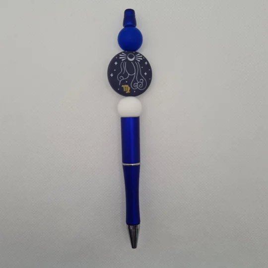 Virgo Star Sign Silicone Bead Pen