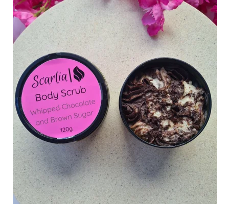 Whipped Chocolate and Brown Sugar Body Scrub 125g