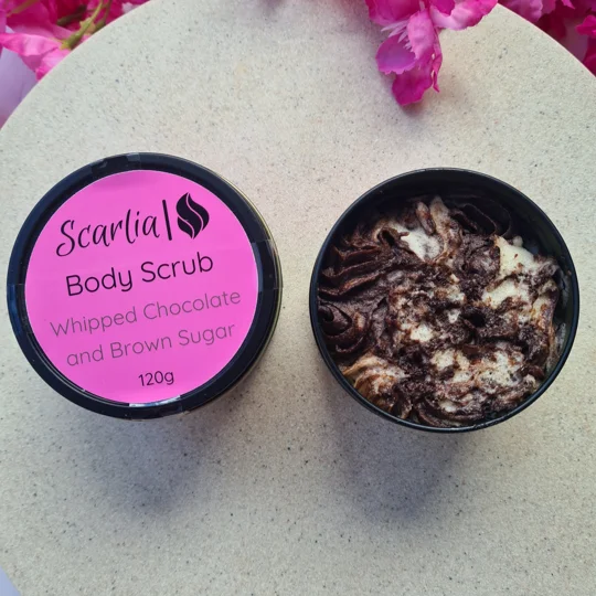 Whipped Chocolate and Brown Sugar Body Scrub 125g
