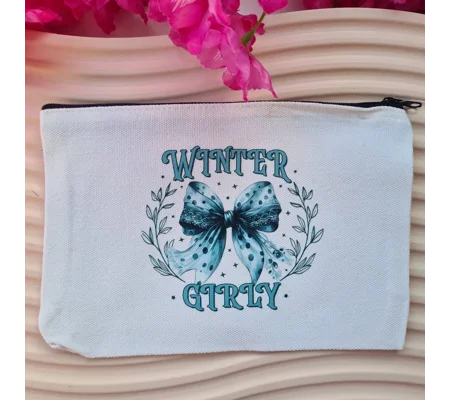 Winter Girly Pencil Case