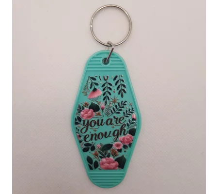 You Are Enough Keychain
