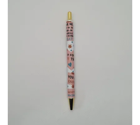 You Are Enough Metal Pen