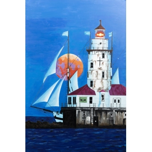 Original - Firey Moon - 40 Original - Firey Moon - 40