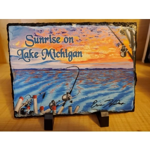 Sunrise on Lake Michigan - Slate