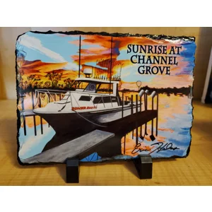 Sunset at Channel Grove - Slate