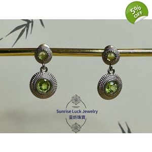Peridot Earrings 橄欖石耳環 Peridot Earrings 橄欖石耳環