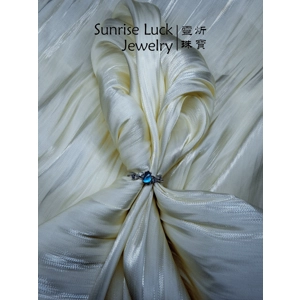 海藍寶水滴戒 Aquamarine Drop Ring