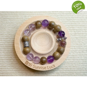 九紫靈木祈願手鏈 Nine Purple Spirit Wood Wishing Bracelet 九紫靈木祈願手鏈 Nine Purple Spirit Wood Wishing Bracelet