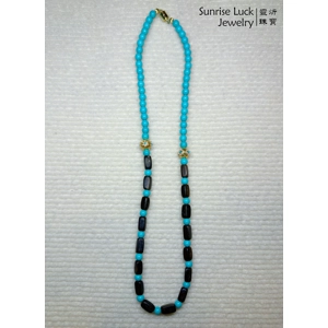 靈木瑞石項鏈 Spiritual Wood & Auspicious Stone Chain