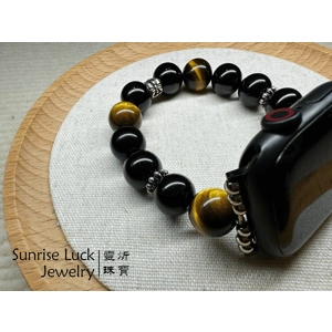 虎耀護運·手錶情侶錶帶男款Tiger Shine Luck - Guarding Men's Apple Watch Band