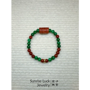 赤韵灵犀手串 Vermilion Charm Spiritual Bracelet