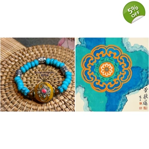Turquoise Bracelet 綠松石手串 Turquoise Bracelet 綠松石手串