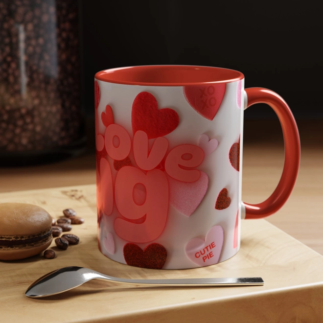 Additional Image for Vibrant Image Designs: The Love Mug 11oz From £15.50