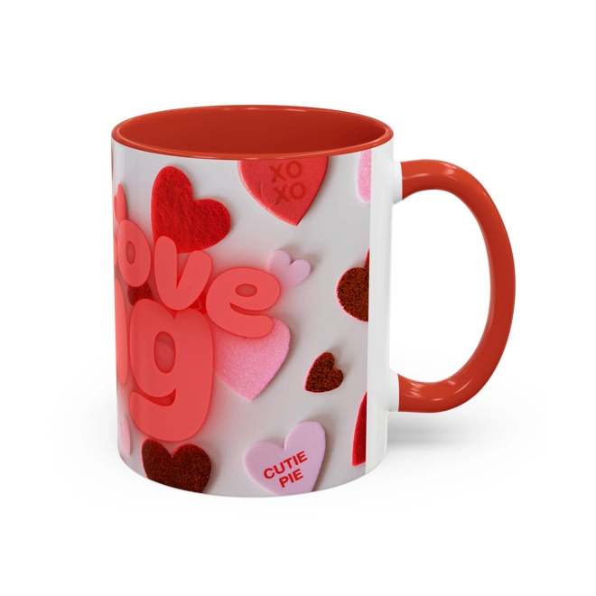 Additional Image for Vibrant Image Designs: The Love Mug 11oz From £15.50