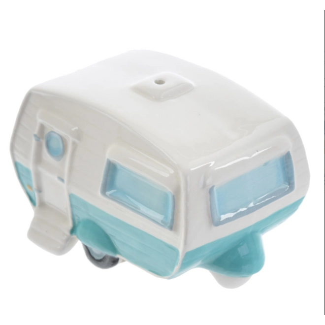 Additional Image for 1 x Ceramic Salt & Pepper Set - Caravan Home Is Where You Park It