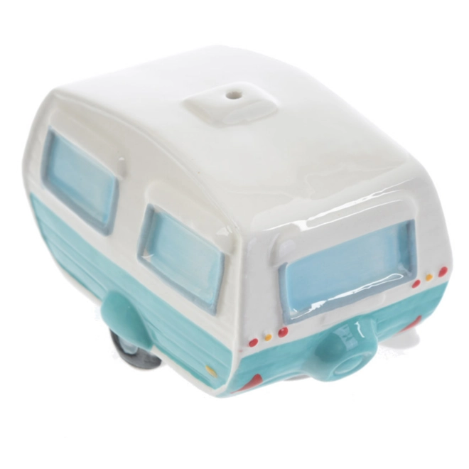 Additional Image for 1 x Ceramic Salt & Pepper Set - Caravan Home Is Where You Park It