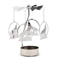 Spinning Tea Light Carousel ..