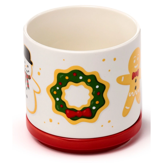 Additional Image for Christmas Baker Street - Porcelain Mug & Coaster Lid Set