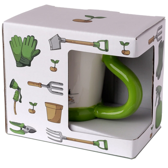 Additional Image for Novelty Garden Hose Shaped Handle Ceramic Mug